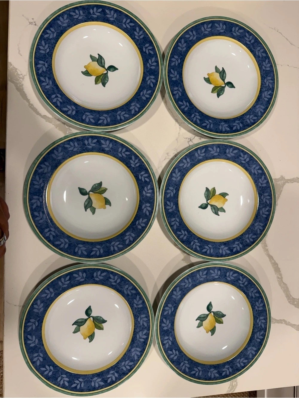 Villeroy & Boch Switch 3 Corfu Rim Soup Bowl Set of 6
